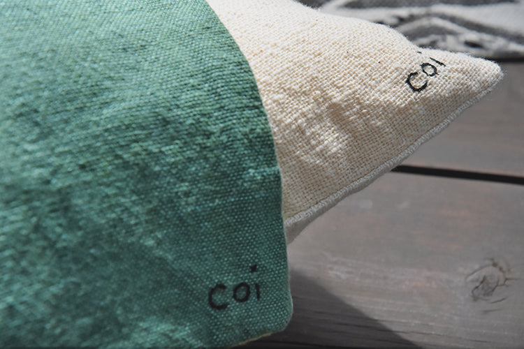 
                  
                    Load image into Gallery viewer, Coi 手紡ぎコットンのクッションカバー
                  
                